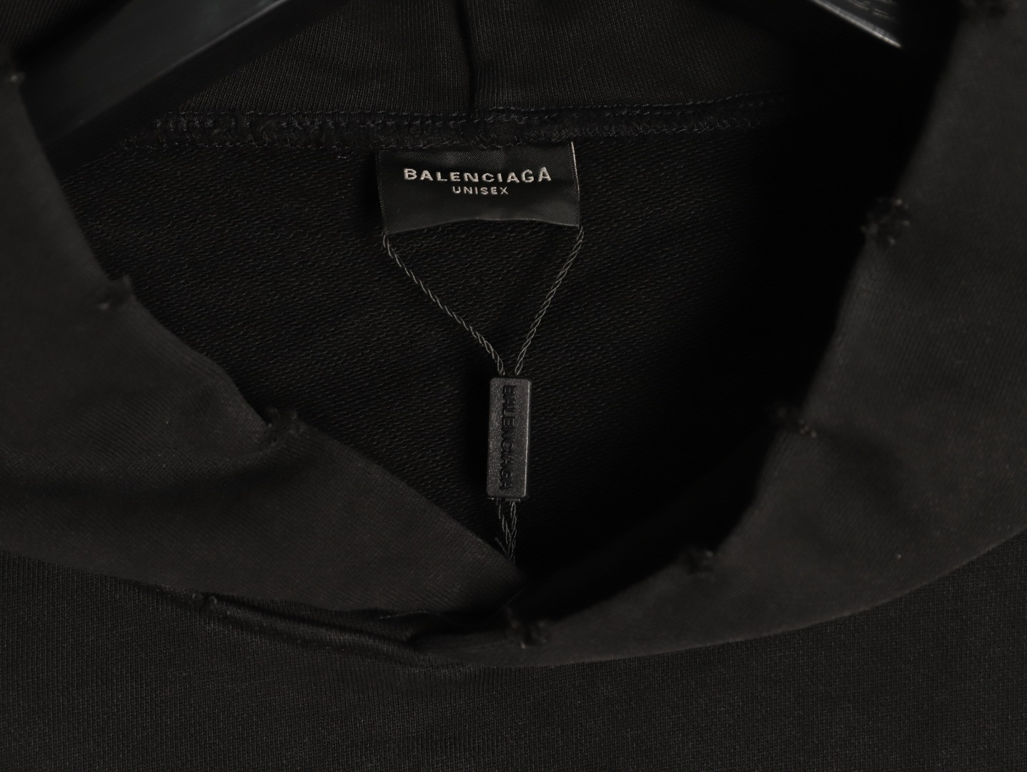 Ba*len*cia*ga blcg 26ss hoodies black