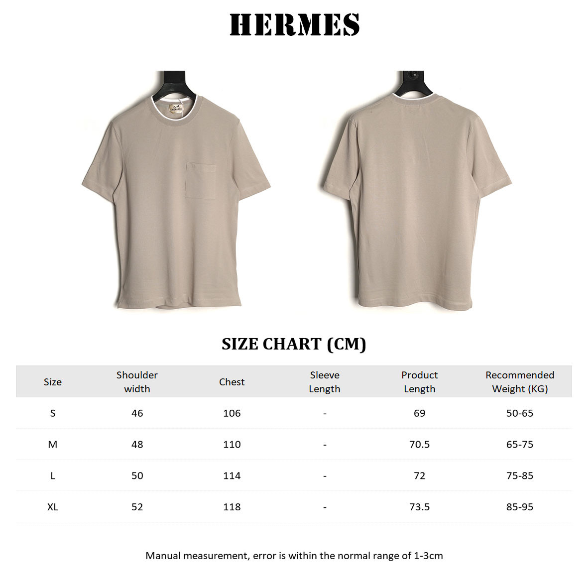 H**mes paris short-sleeved t-shirt