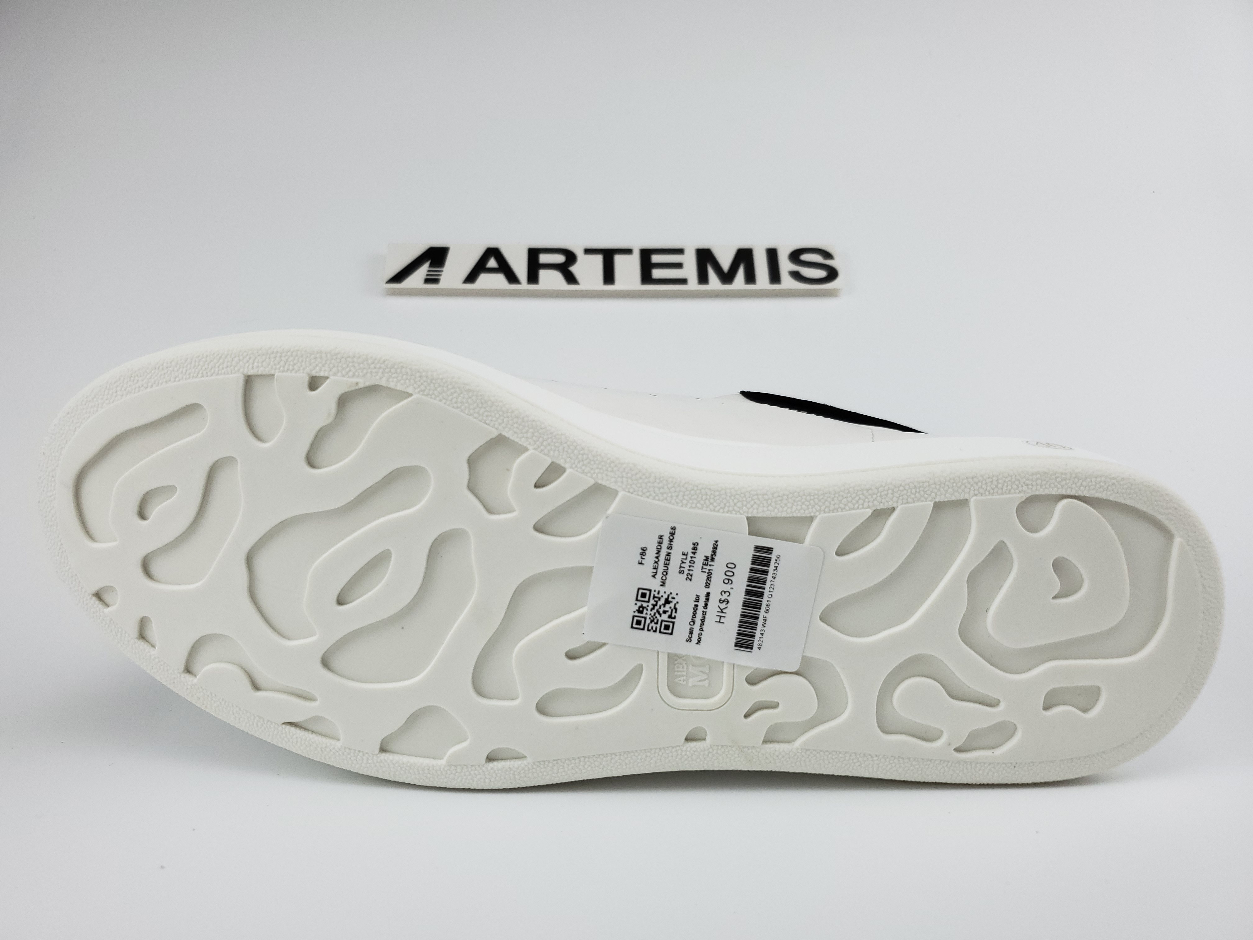 ale*d*r M*Q*en runway platform trainers white