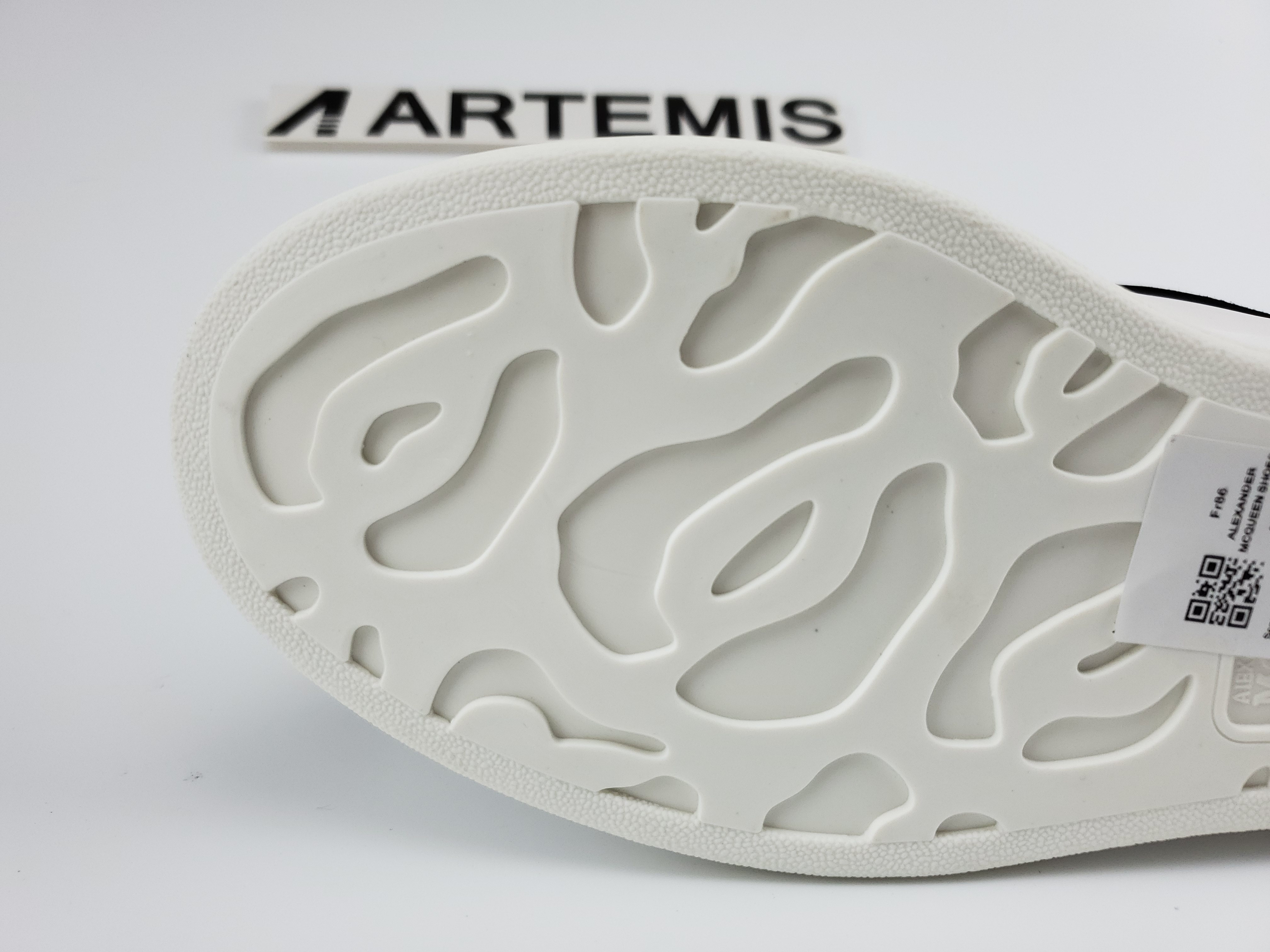 ale*d*r M*Q*en runway platform trainers white