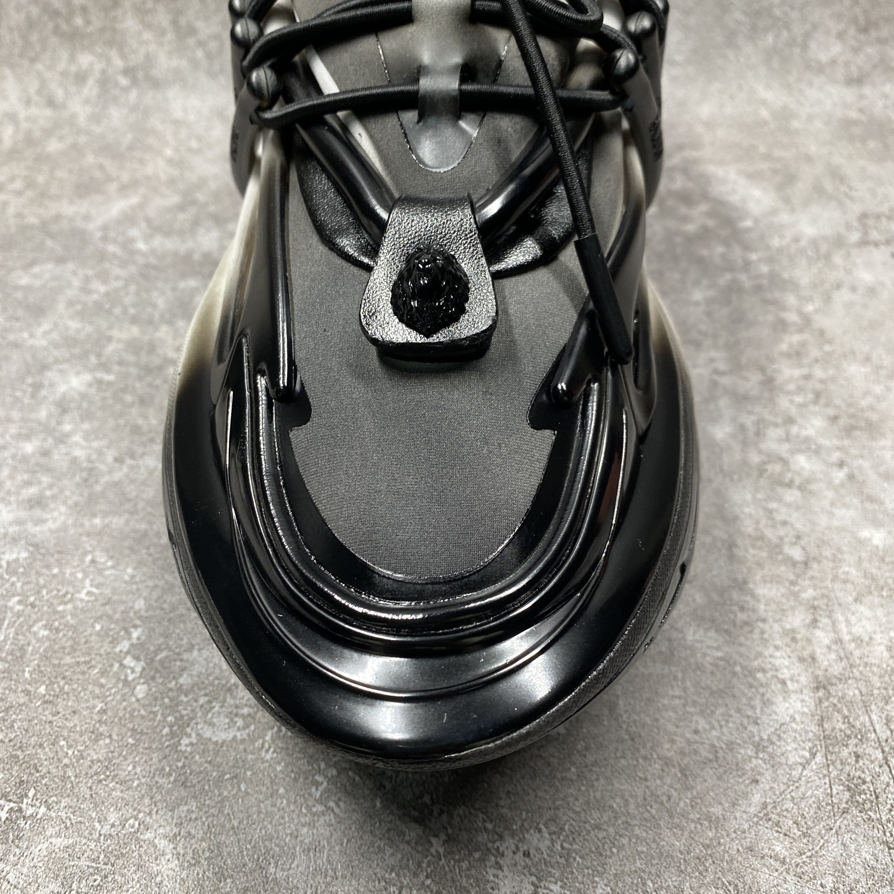 Balmain Unicorn Low White Black Gradient