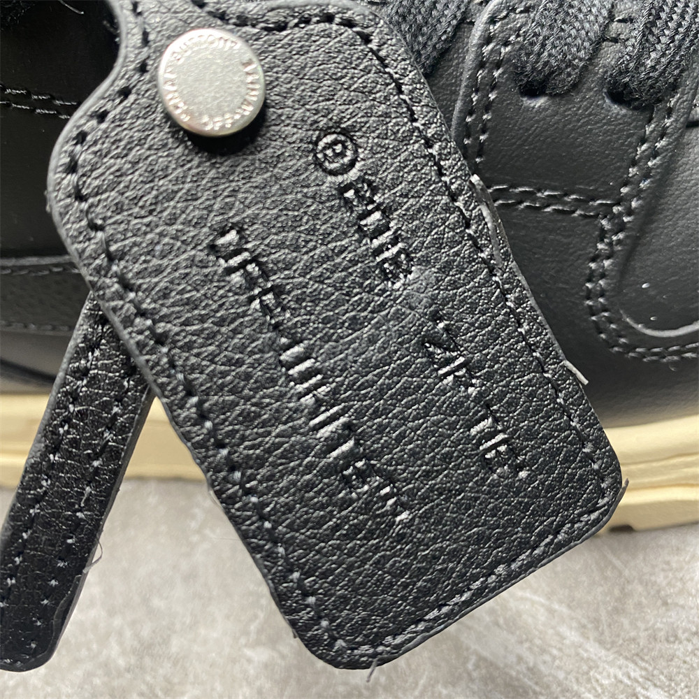 Off White Out Of Office Black Beige