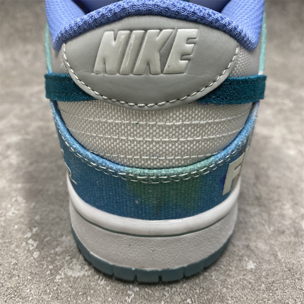 UA Nike SB Dunk Low Futura Laboratories Bleached Aqua