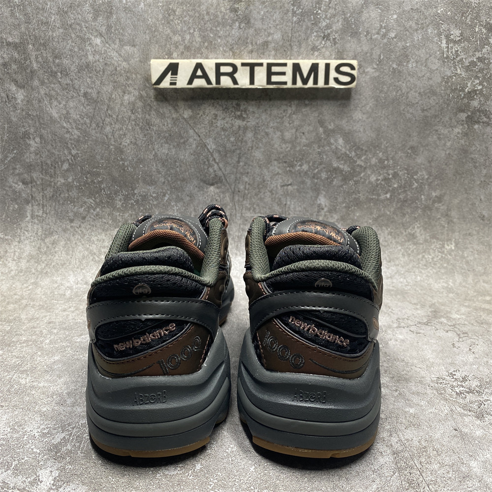 UA New Balance 1000 Joe Freshgoods When Things Were Pure Black Ice