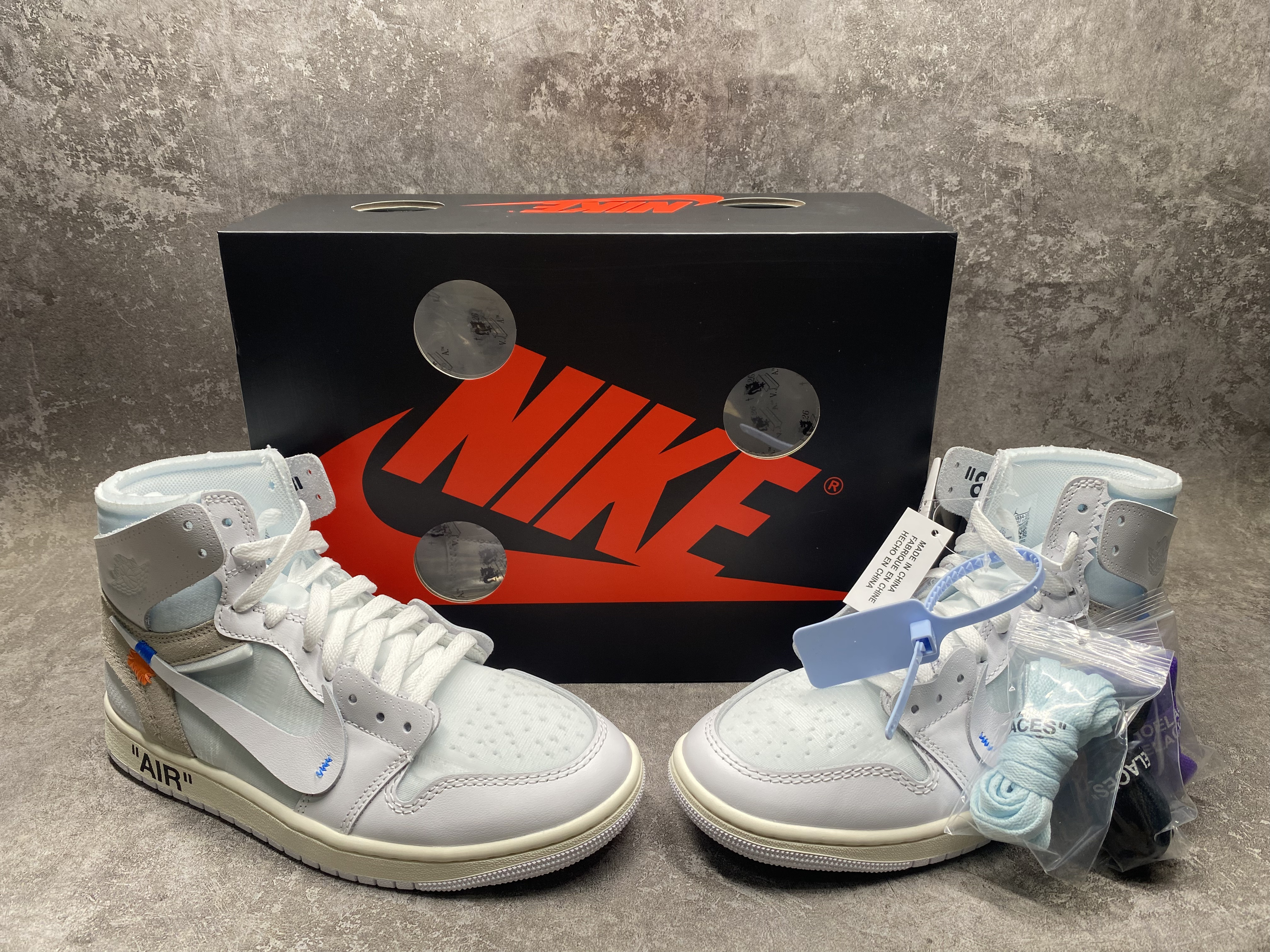 UA Air Jordan 1 High OG x Off-White