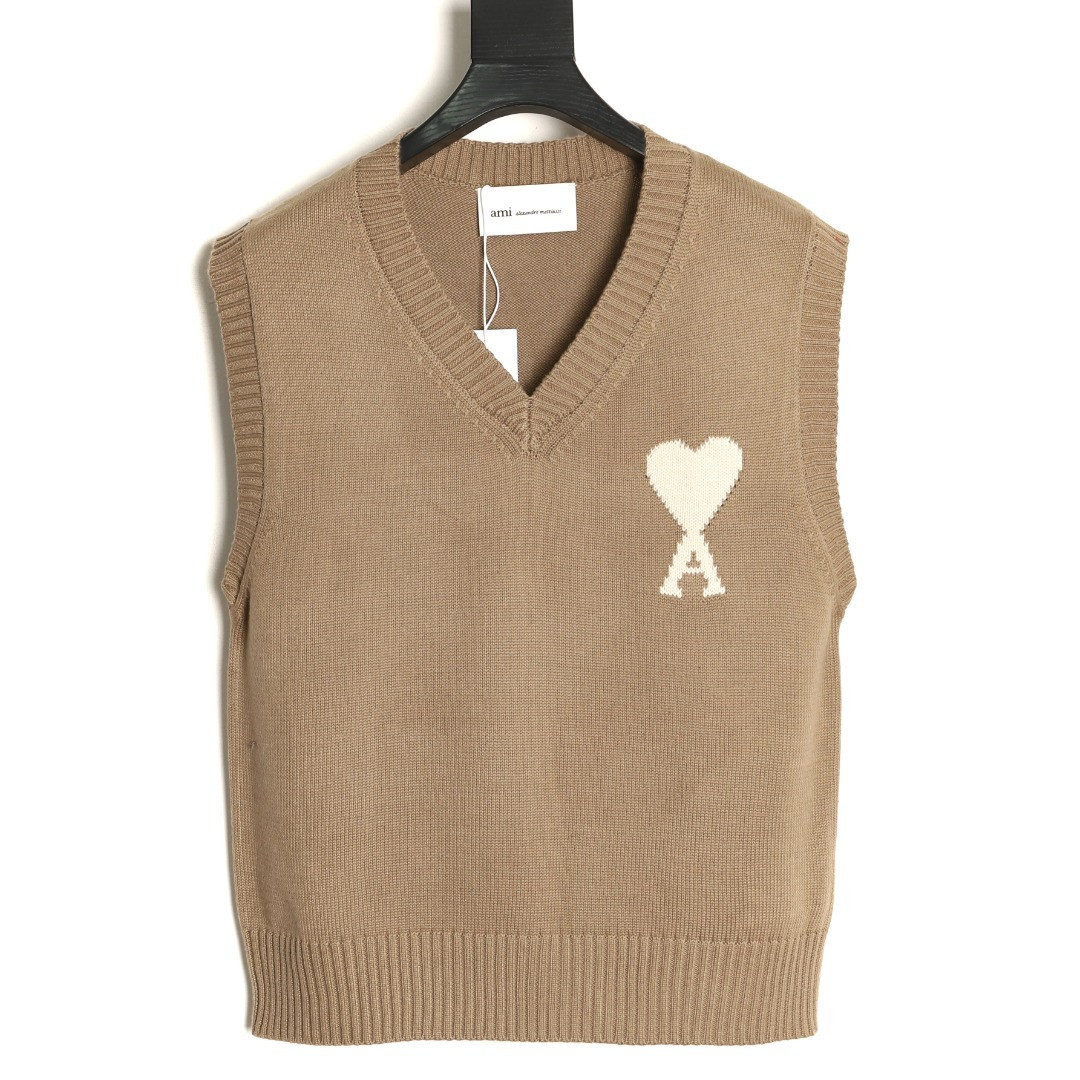 AMI PARIS Knitting Vest