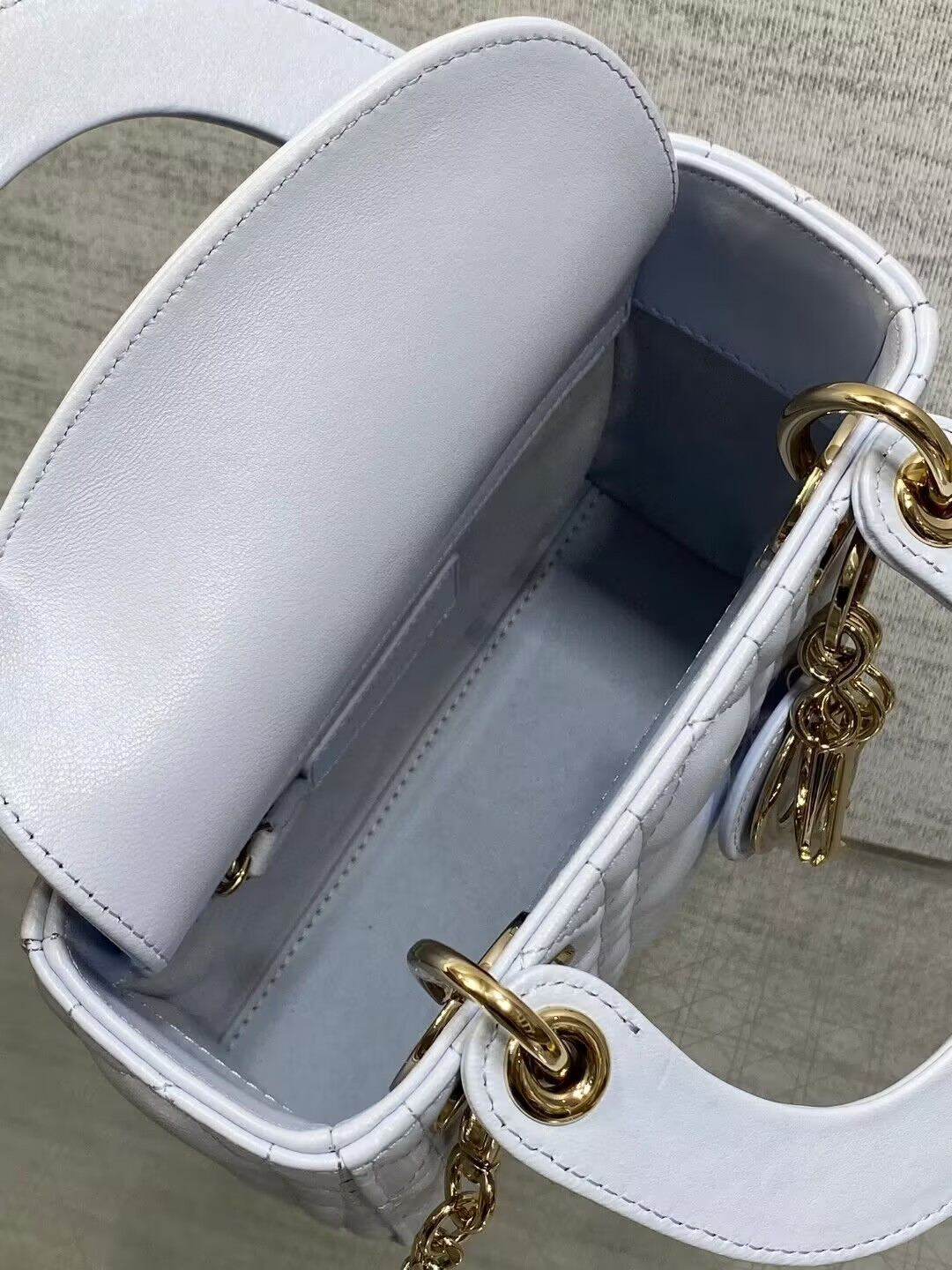 Mini Lady D*0r Bag 17 x 15 x 7 cm