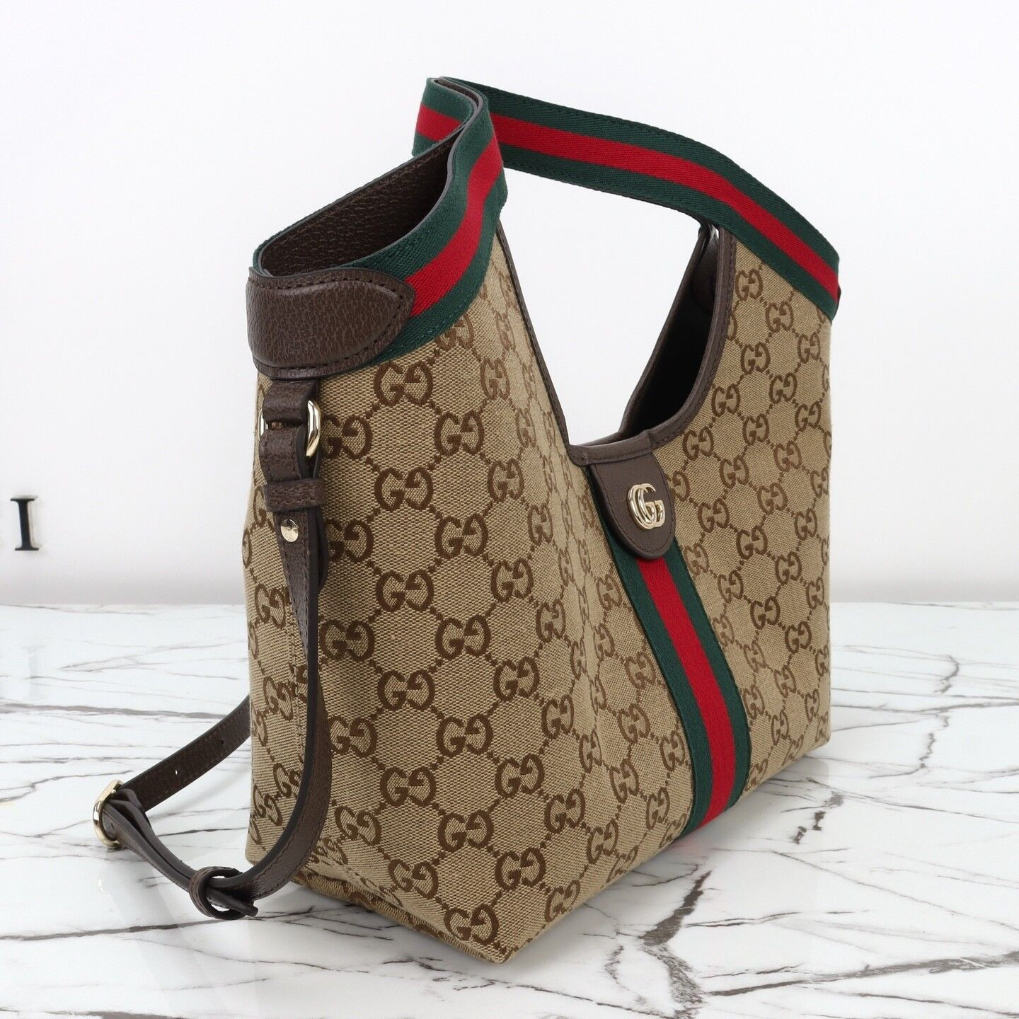 G*u*i Giglio Small Tote Bag 25x20x15cm