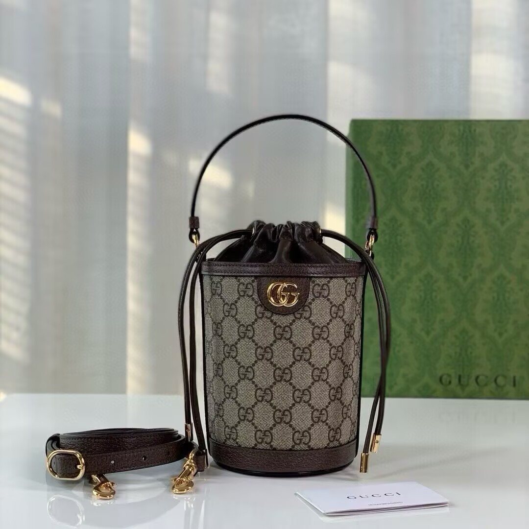 G*u*i Ophidia Mini Bucket Bag 11.5x20x8cm