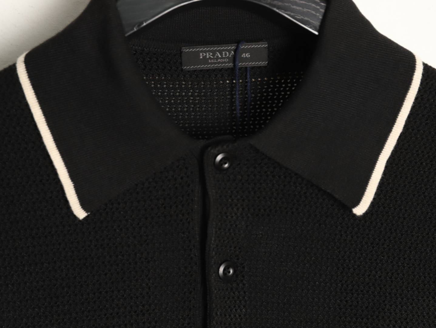 Pra*a short-sleeved polo shirt