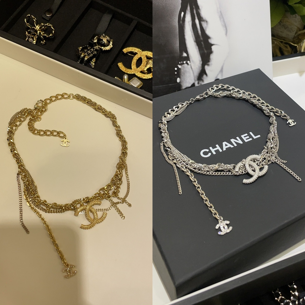 Ch*el necklace