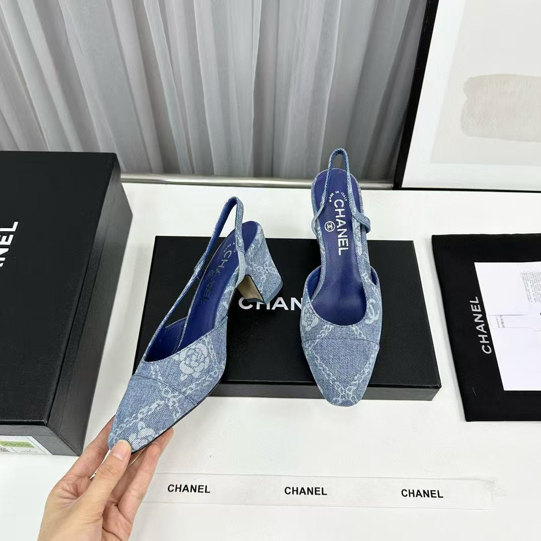 UA Ch*el SLINGBACKS