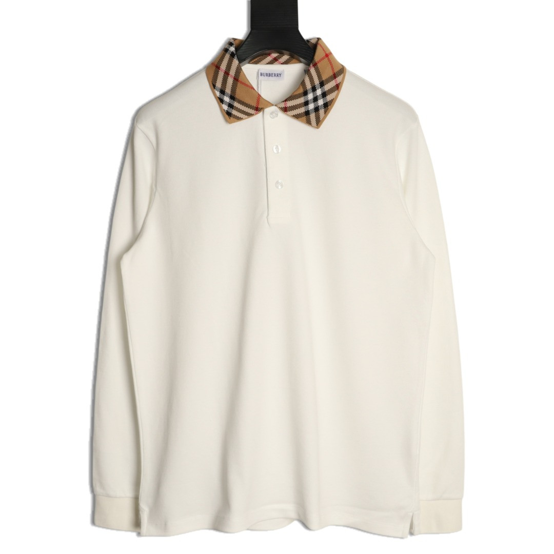 B**rry 26ss long-sleeved polo shirt