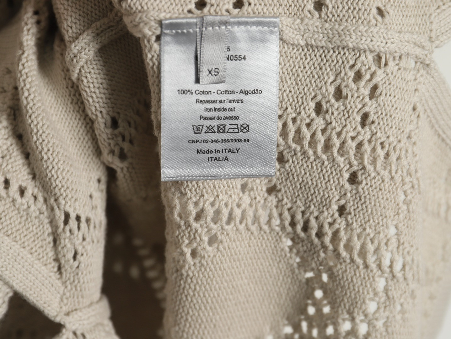 D*0r 24ss knitting Short-sleeved