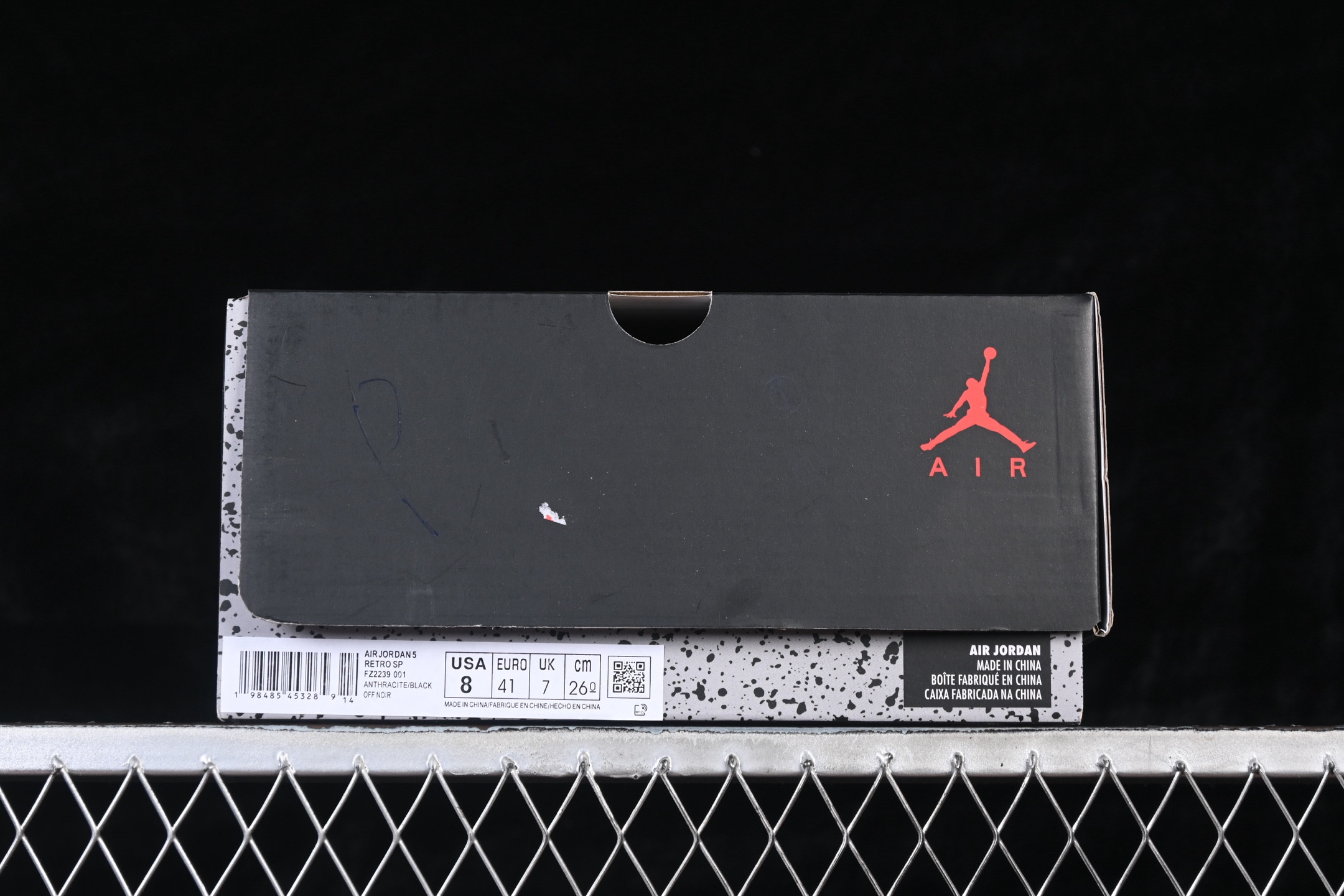 UA Air Jordan 5 "Black Cat"