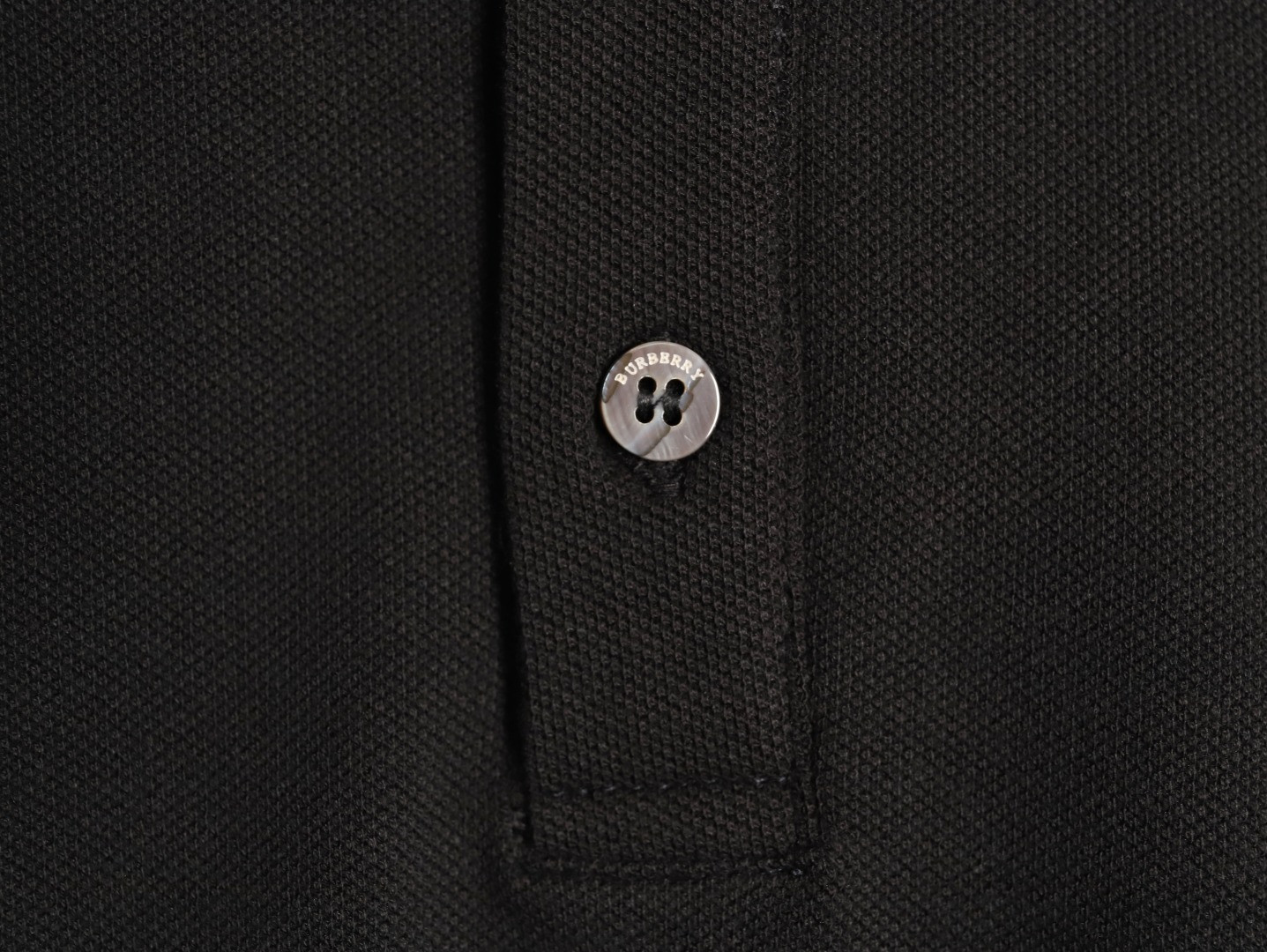 B**rry short-sleeved polo shirt black