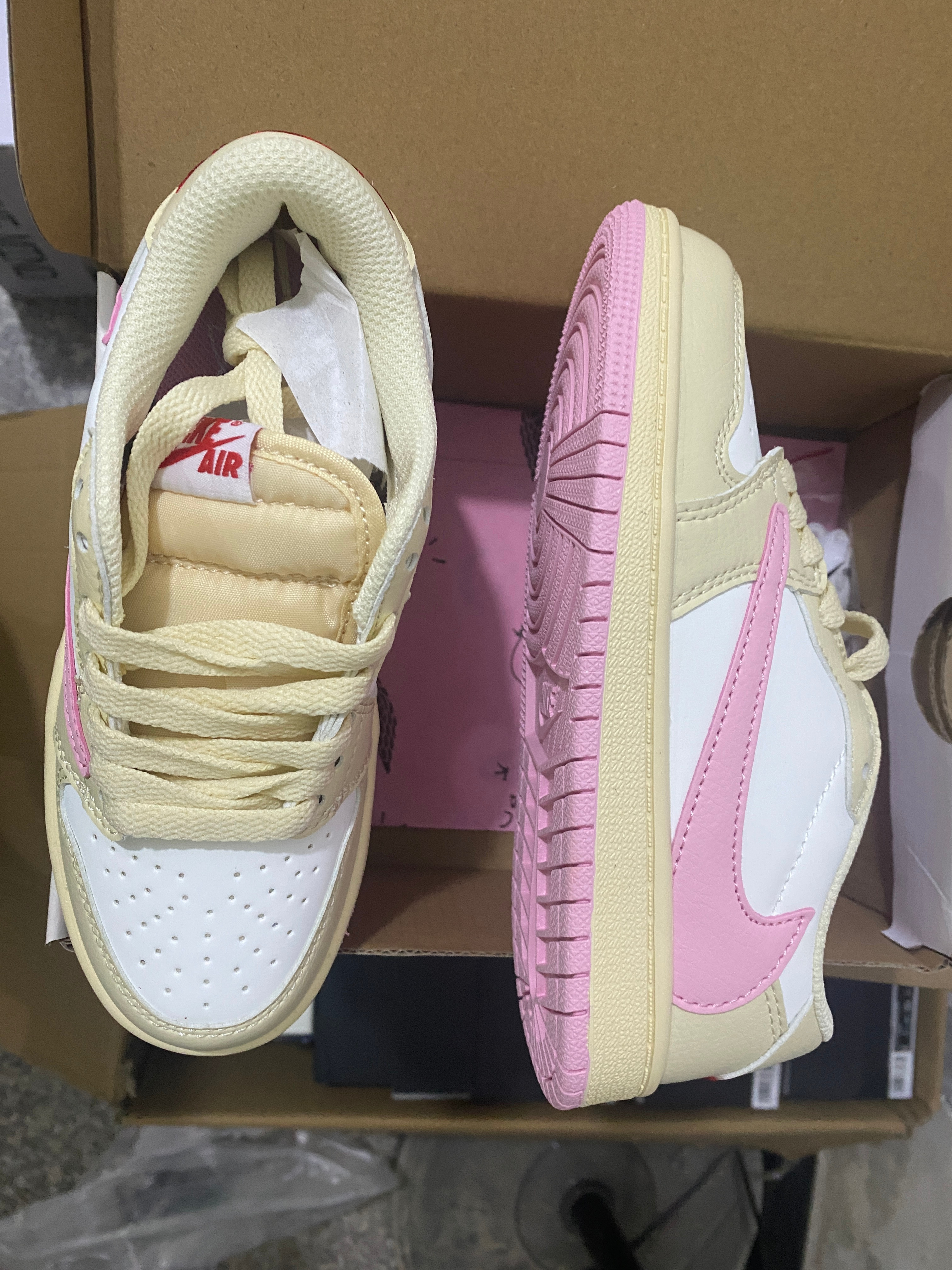 UA Nike Fragment Design x Travis Scott x Air Jordan 1 Retro Low PS