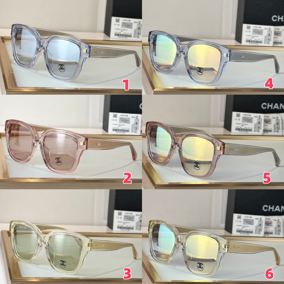 Ch*el glasses ch9174b 54-18-140