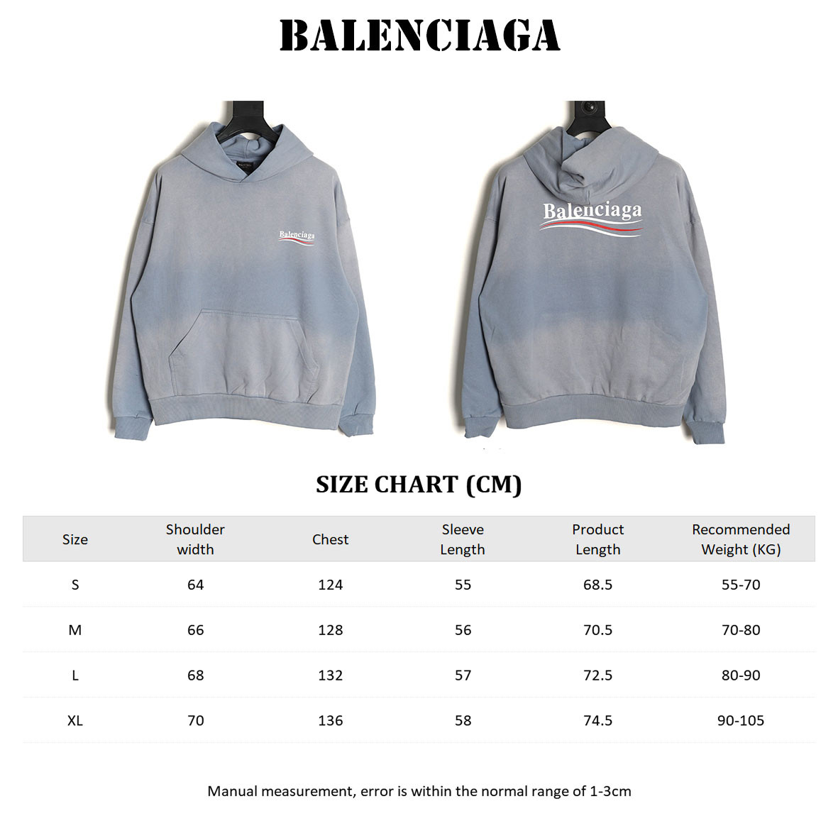 Ba*len*cia*ga hoodies