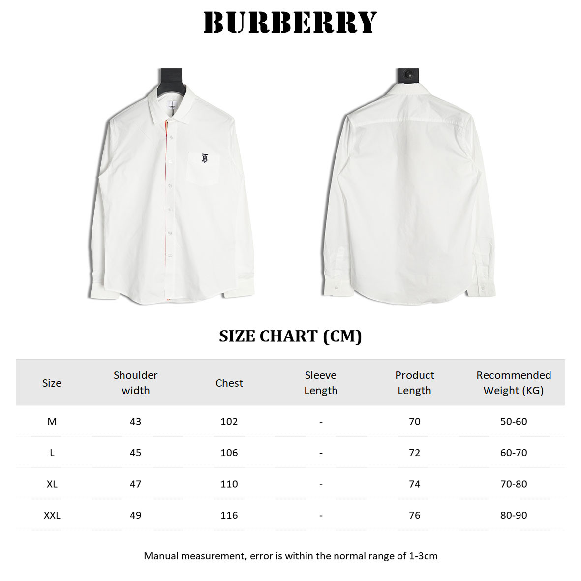 B**rry long-sleeved shirts