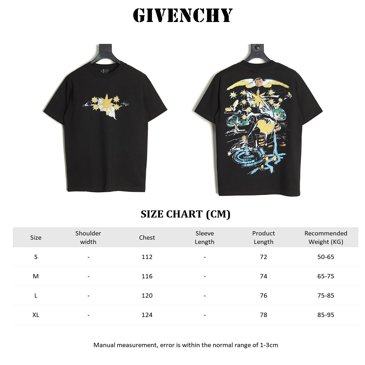 GIVENCHY 25ss Short-sleeved T-shirt