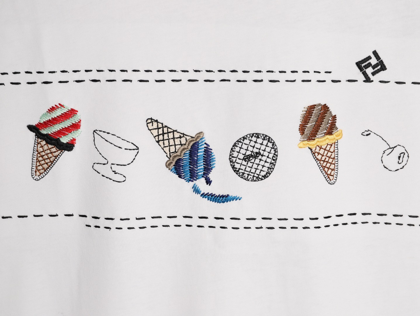 F**di 26ss short-sleeved t-shirt
