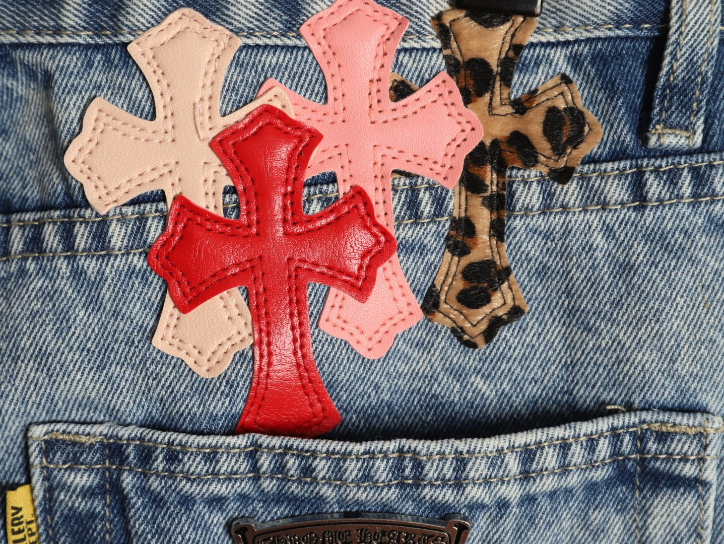 Ch**me He**ts x gallery dept jeans