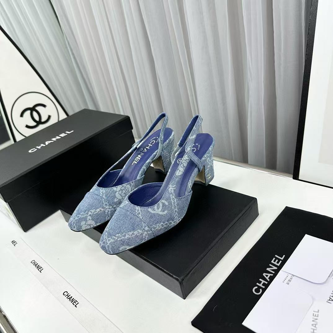 UA Ch*el SLINGBACKS