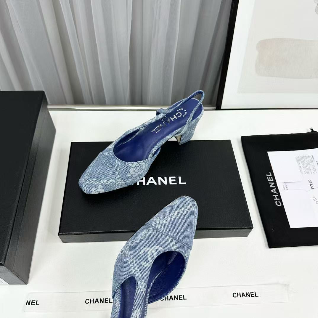 UA Ch*el SLINGBACKS