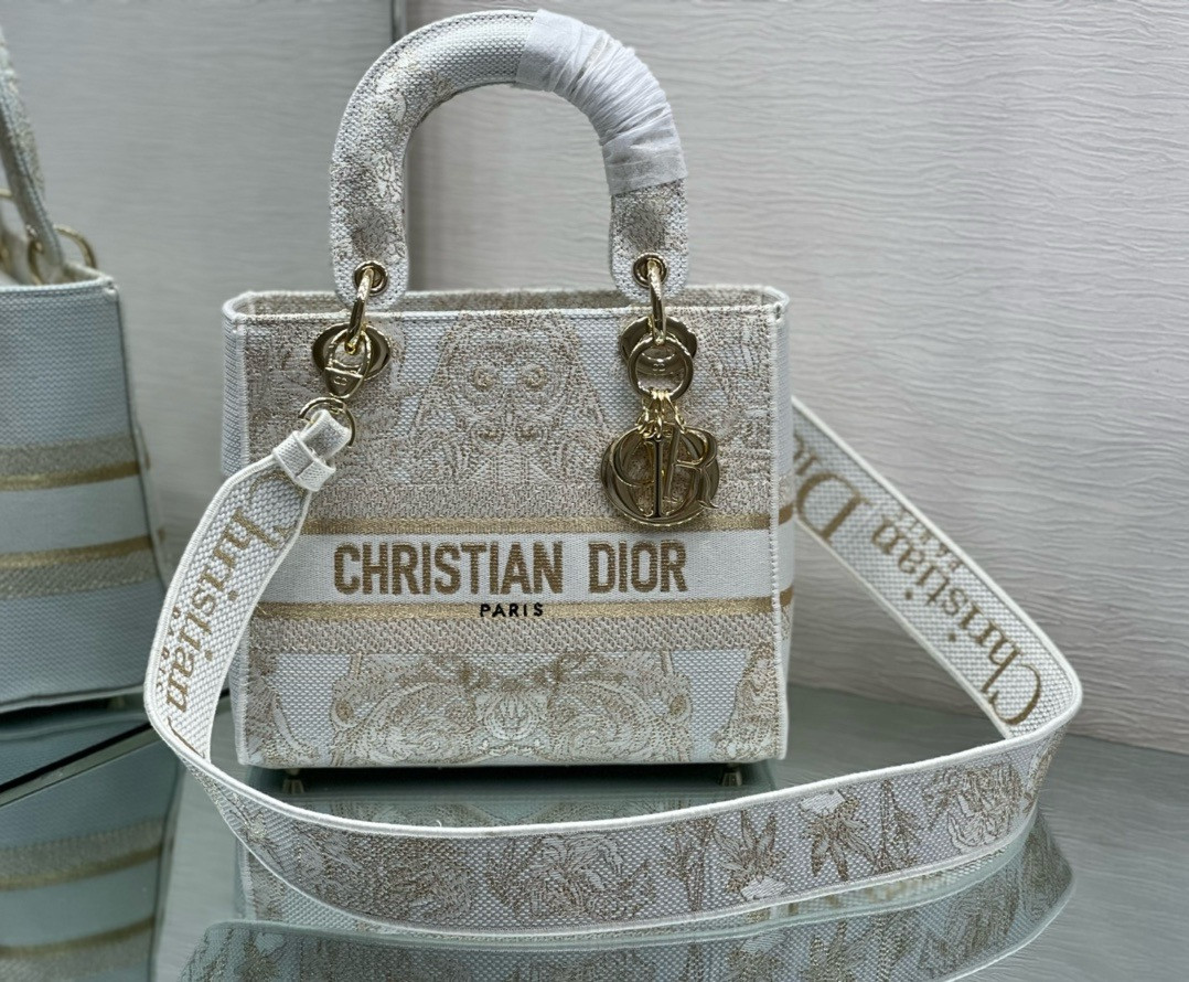 MEDIUM D*0r LADY D-LITE BAG  24 x 20 x 11 cm