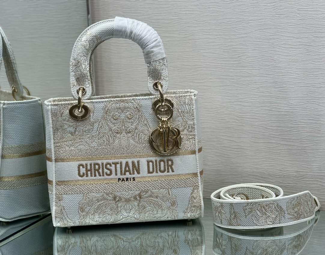 MEDIUM D*0r LADY D-LITE BAG  24 x 20 x 11 cm