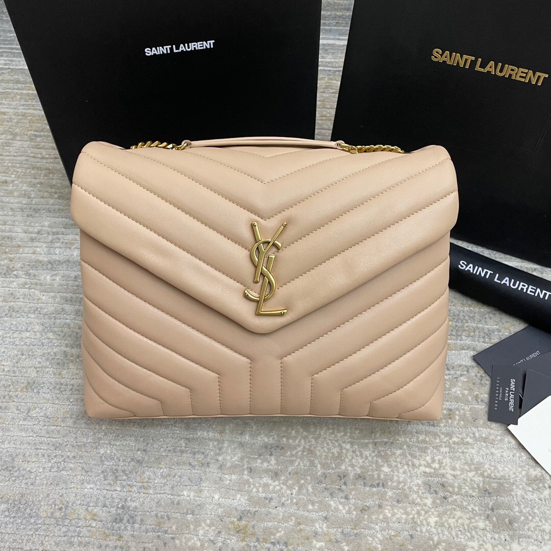 Y*L LOULOU MEDIUM IN QUILTED LEATHER 32x22x9cm