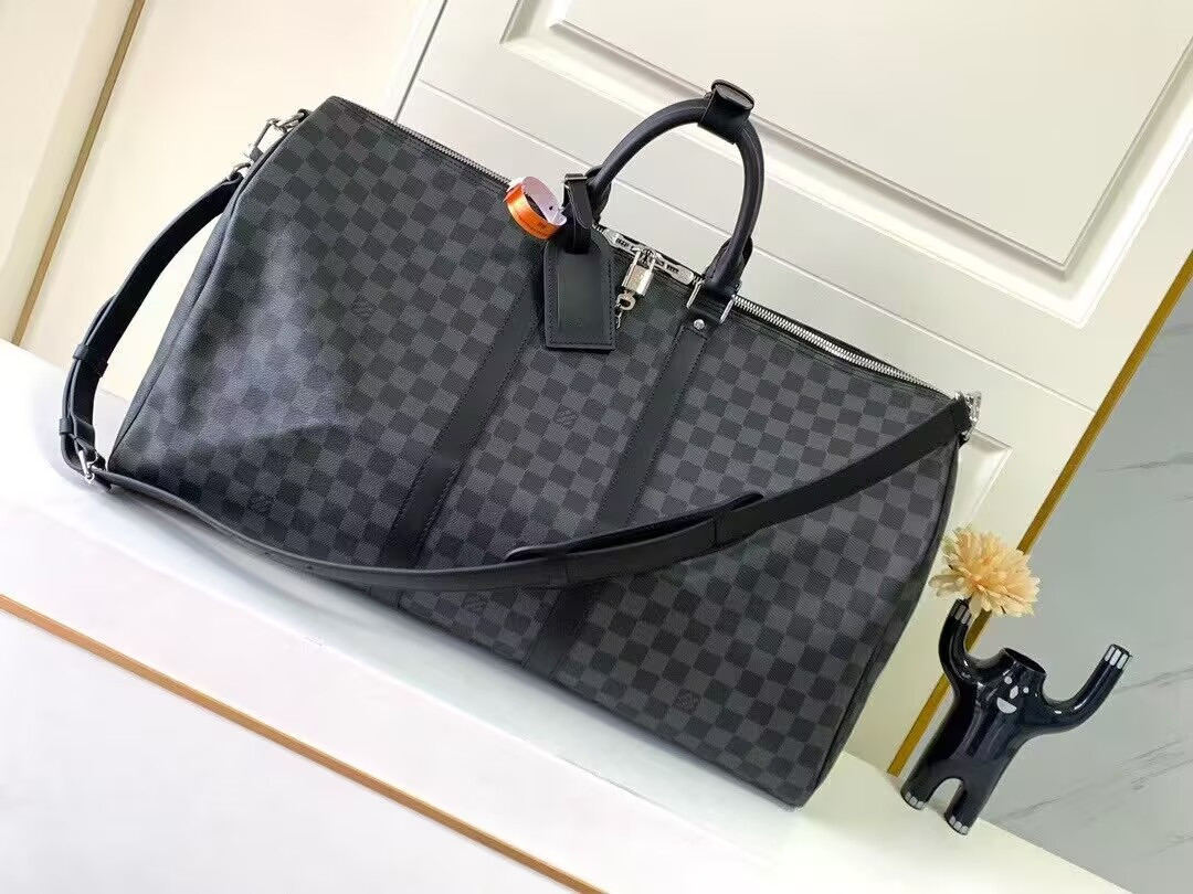 L0*is V*t0n LV Keepall Bandoulière 55 55 x 31 x 26 cm