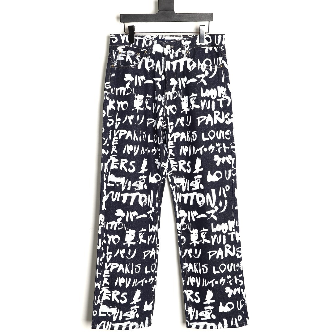 L0*is V*t0n X Nigo LV Jeans