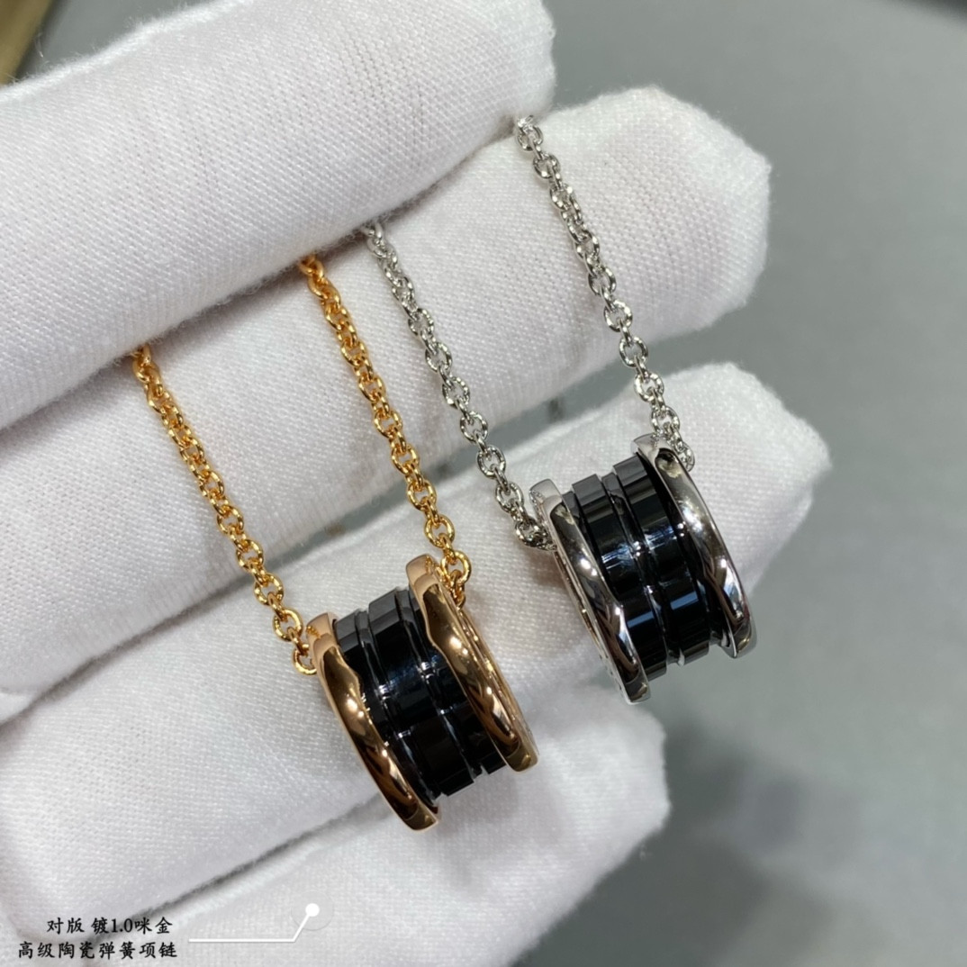 B*l*ai large ceramic spring necklace