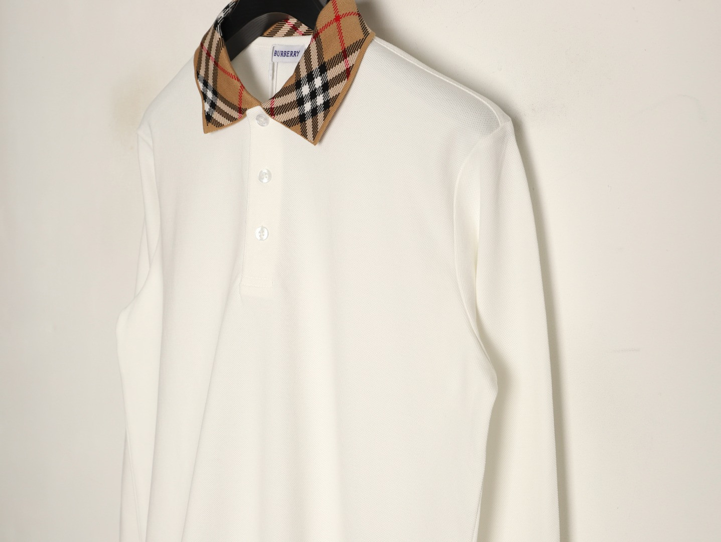 B**rry 26ss long-sleeved polo shirt