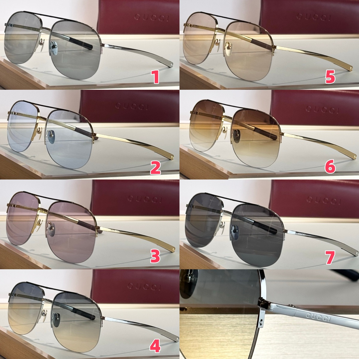 G*u*i glasses gg2165s 61-16-135