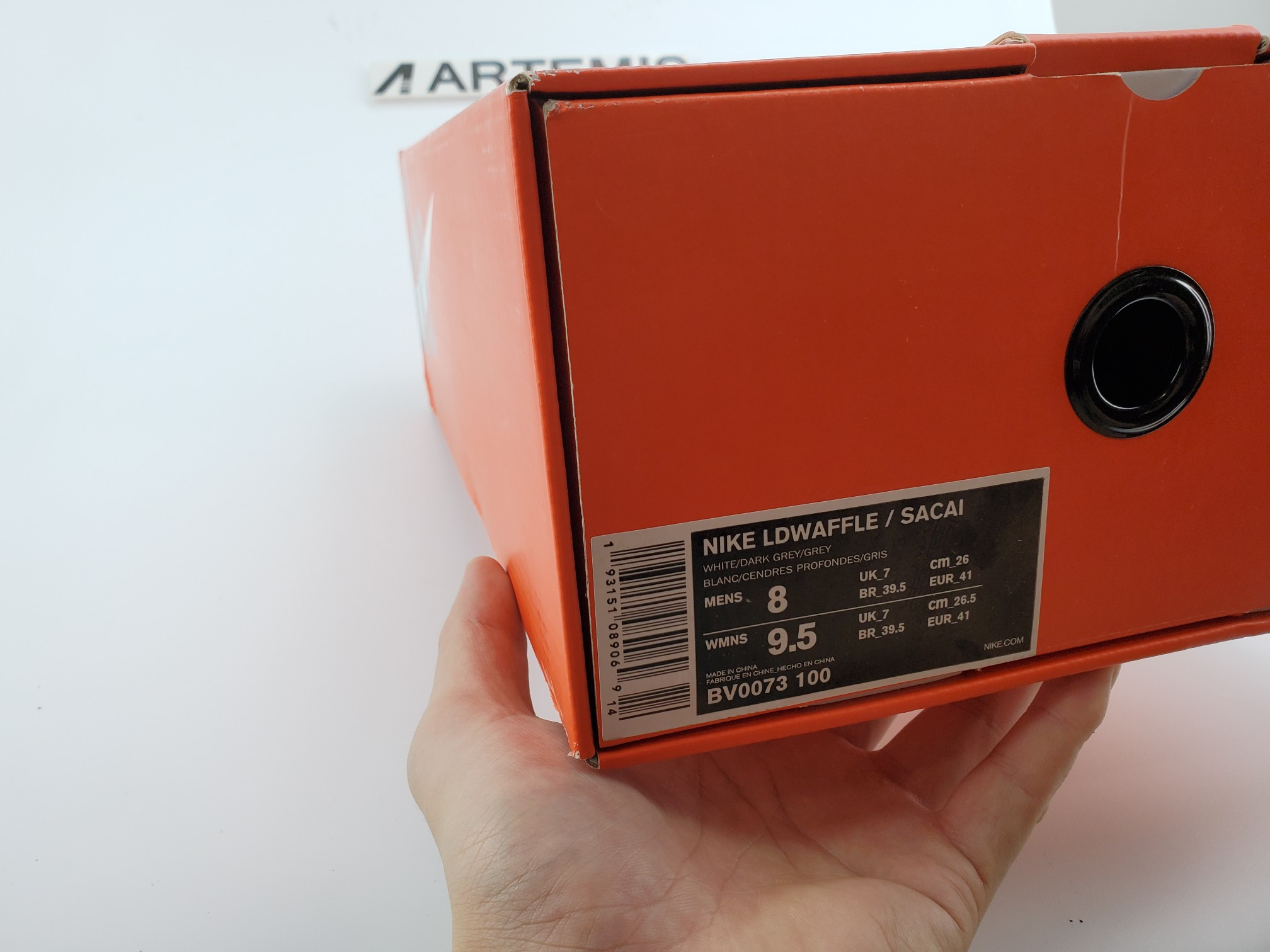 Nike LD Waffle Sacai White Grey