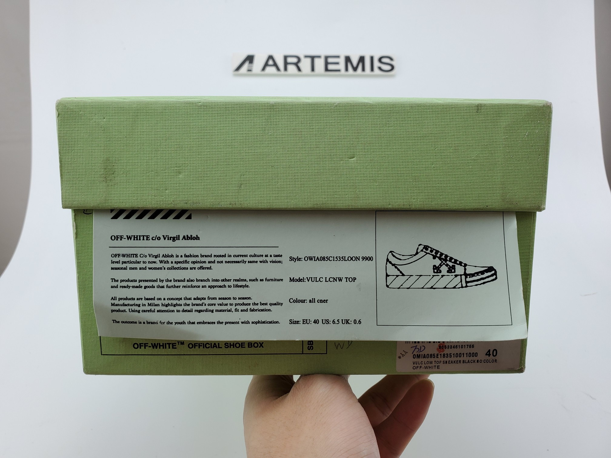 Off-White Vulc Low White