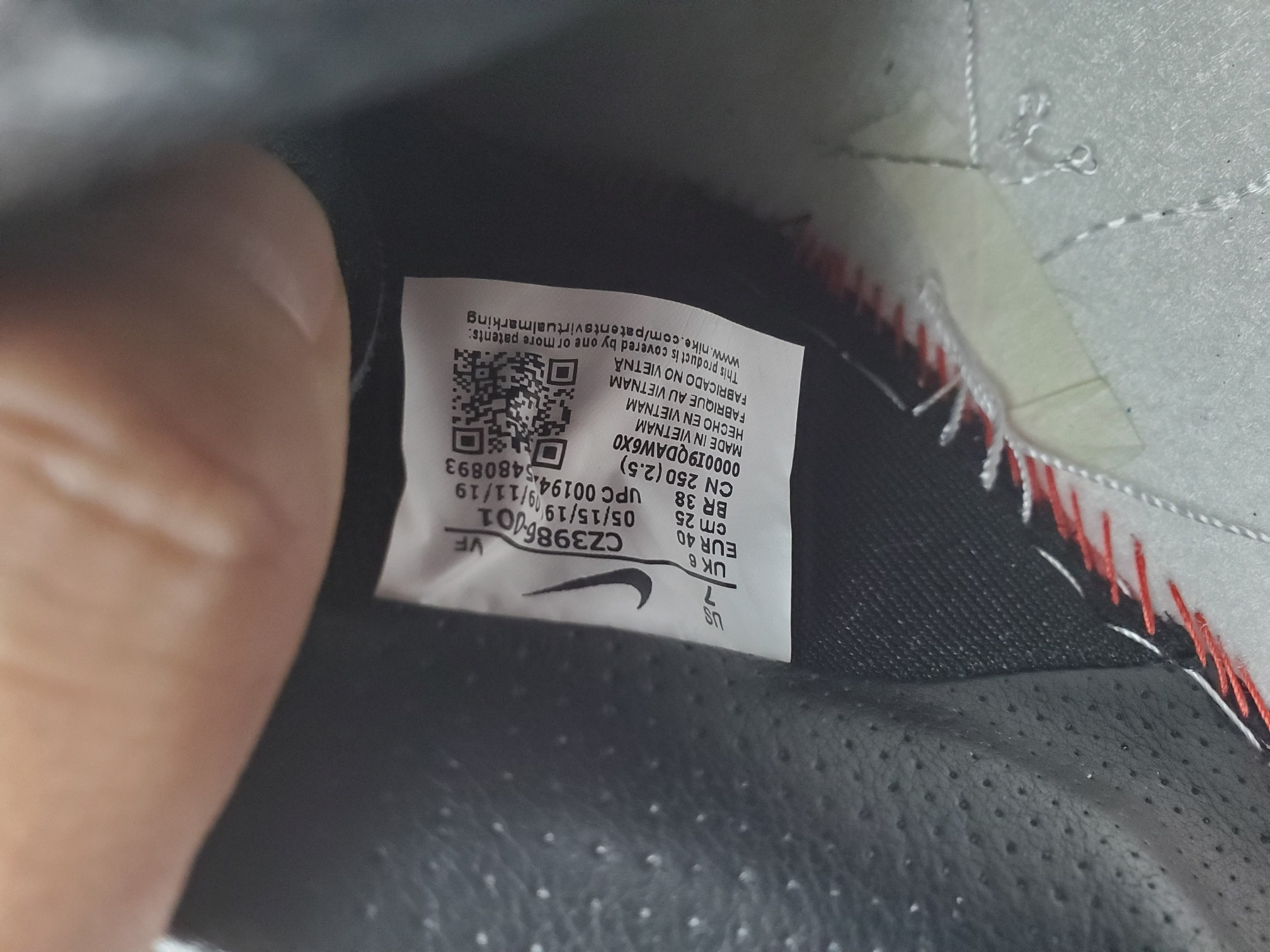 Air Force 1 Low fragment design x CLOT