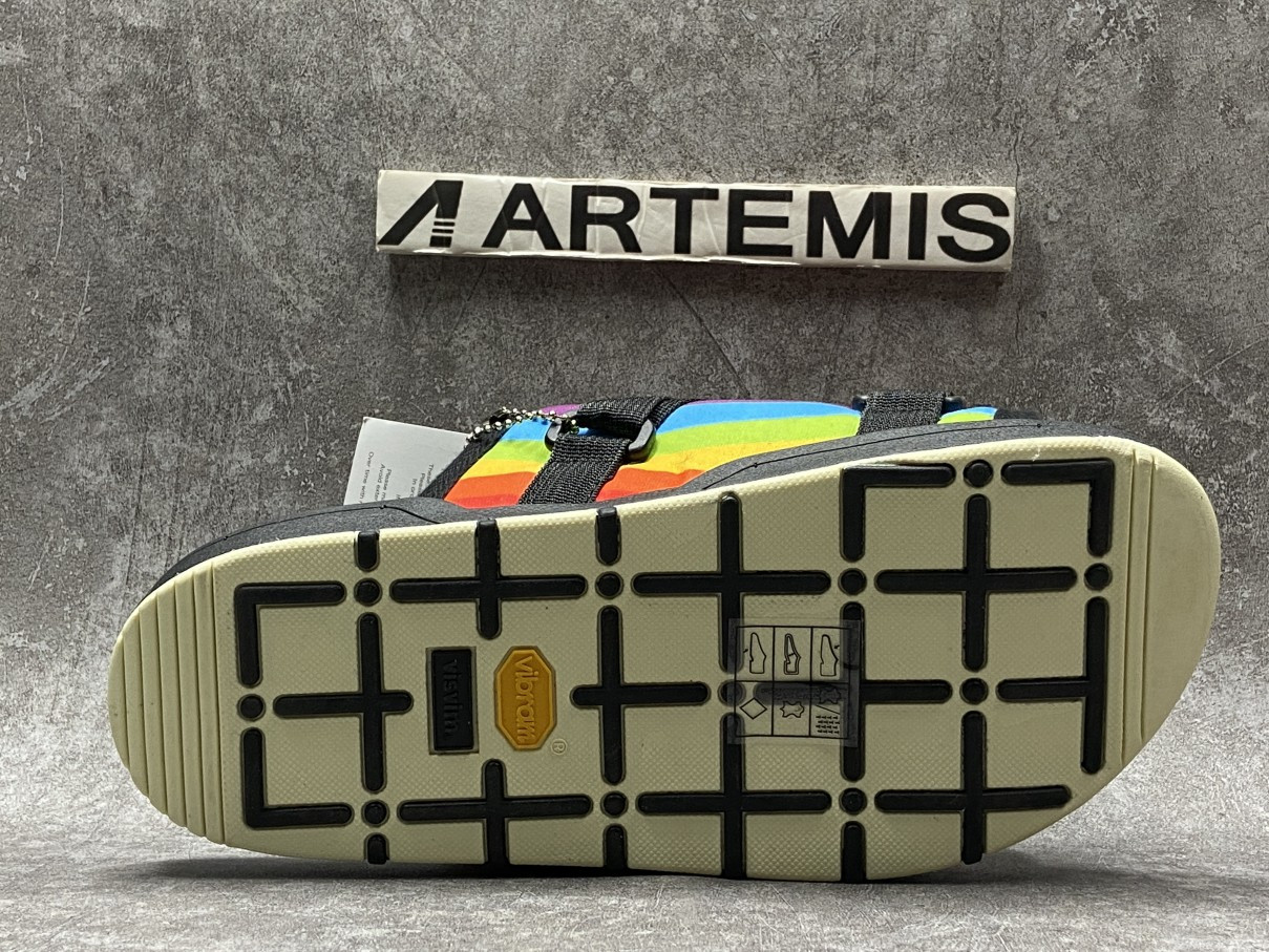 Visvim Christo Sandal Slipper Rainbow