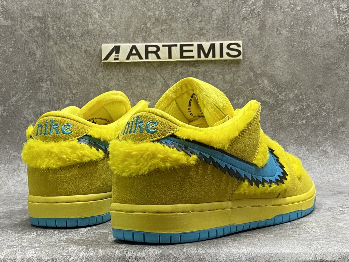 Grateful Dead x Nike SB Dunk Low Yellow Bear