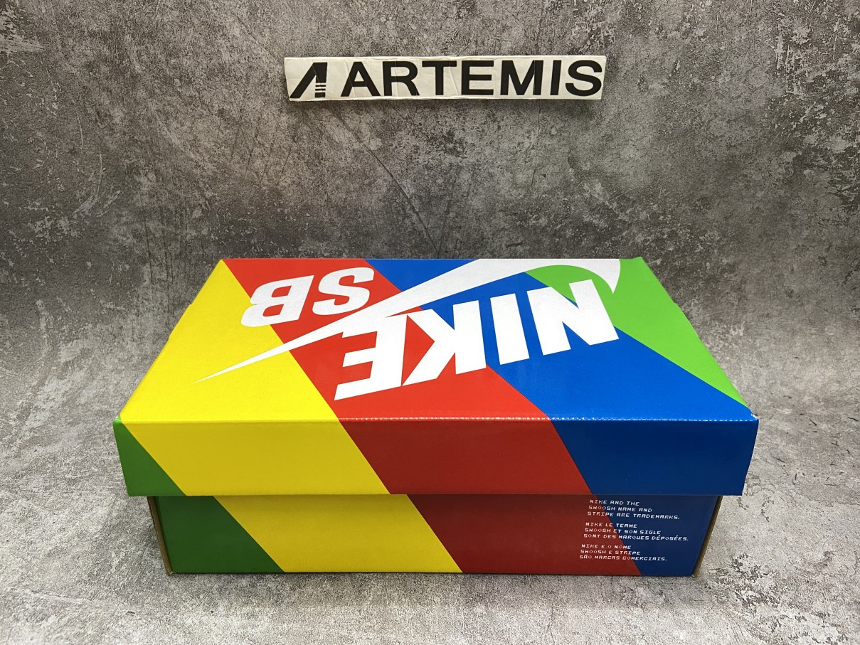 Nike SB Dunk Low Grateful Dead Bears Yellow For Toddler And Youth