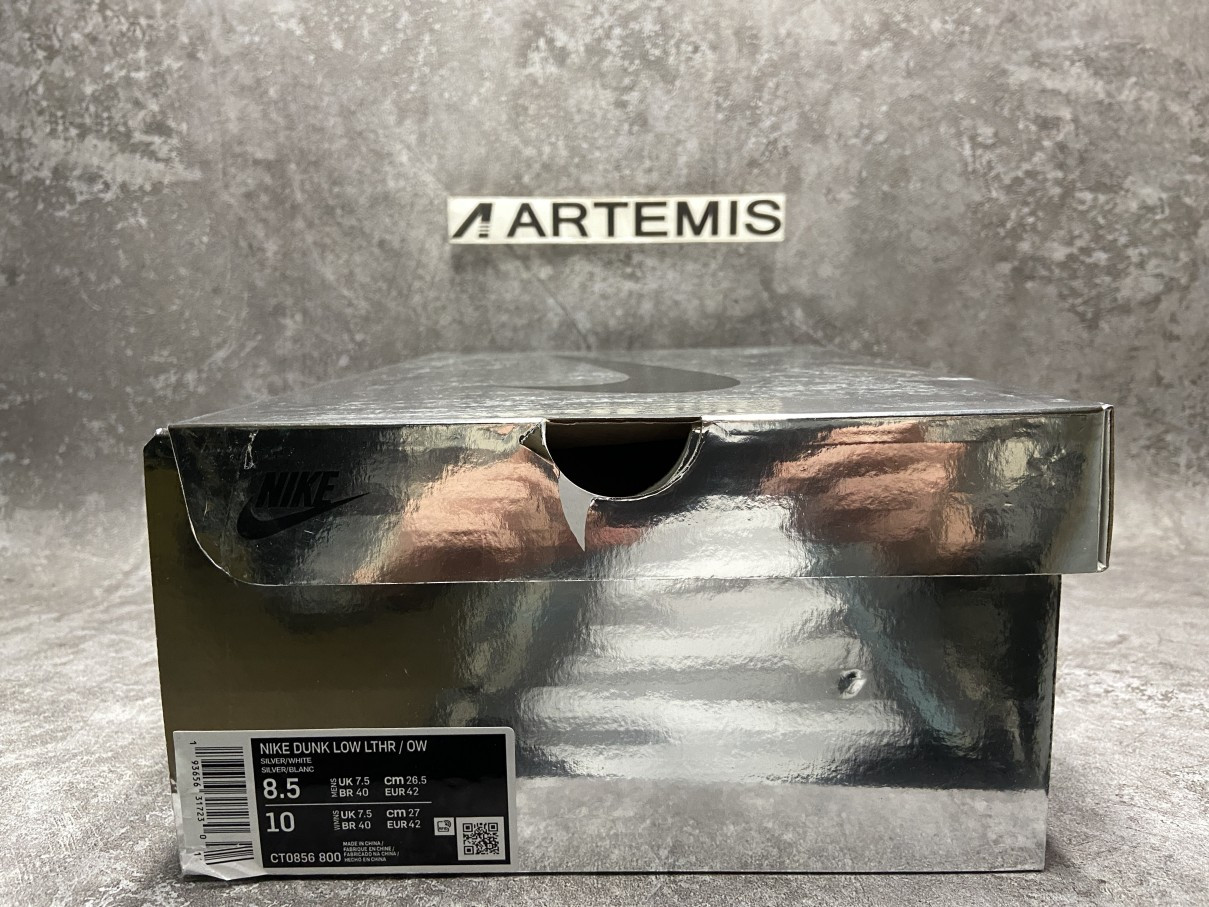 Nike Dunk Low Off-White Silver