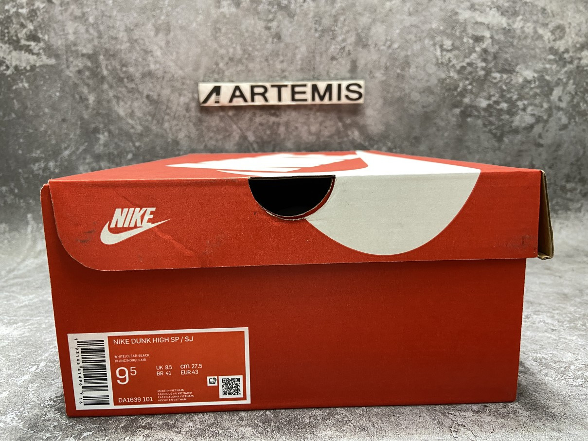 Nike Dunk High Slam Jam White Black