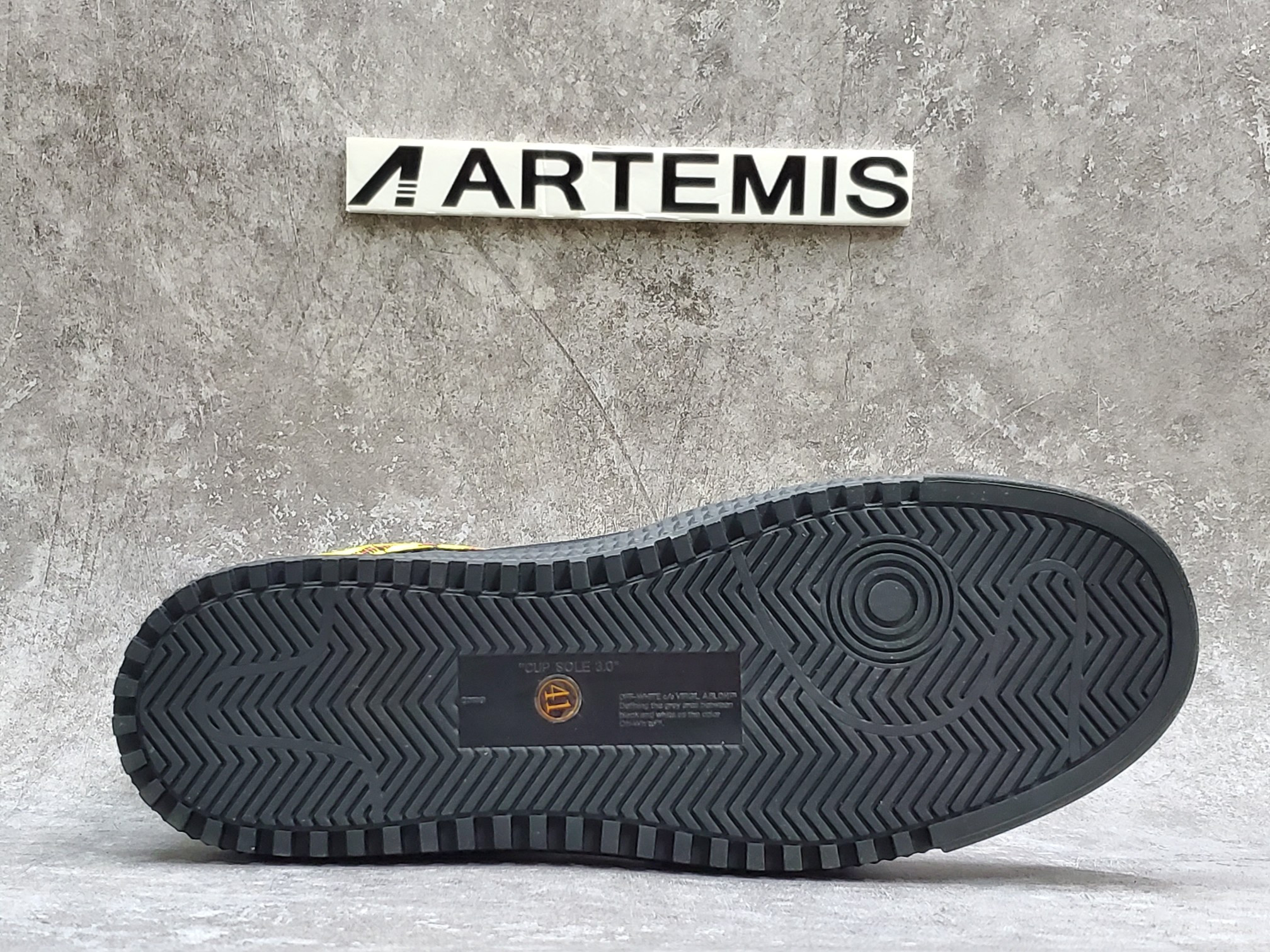 OFF-WHITE Industrial Hi Top Black