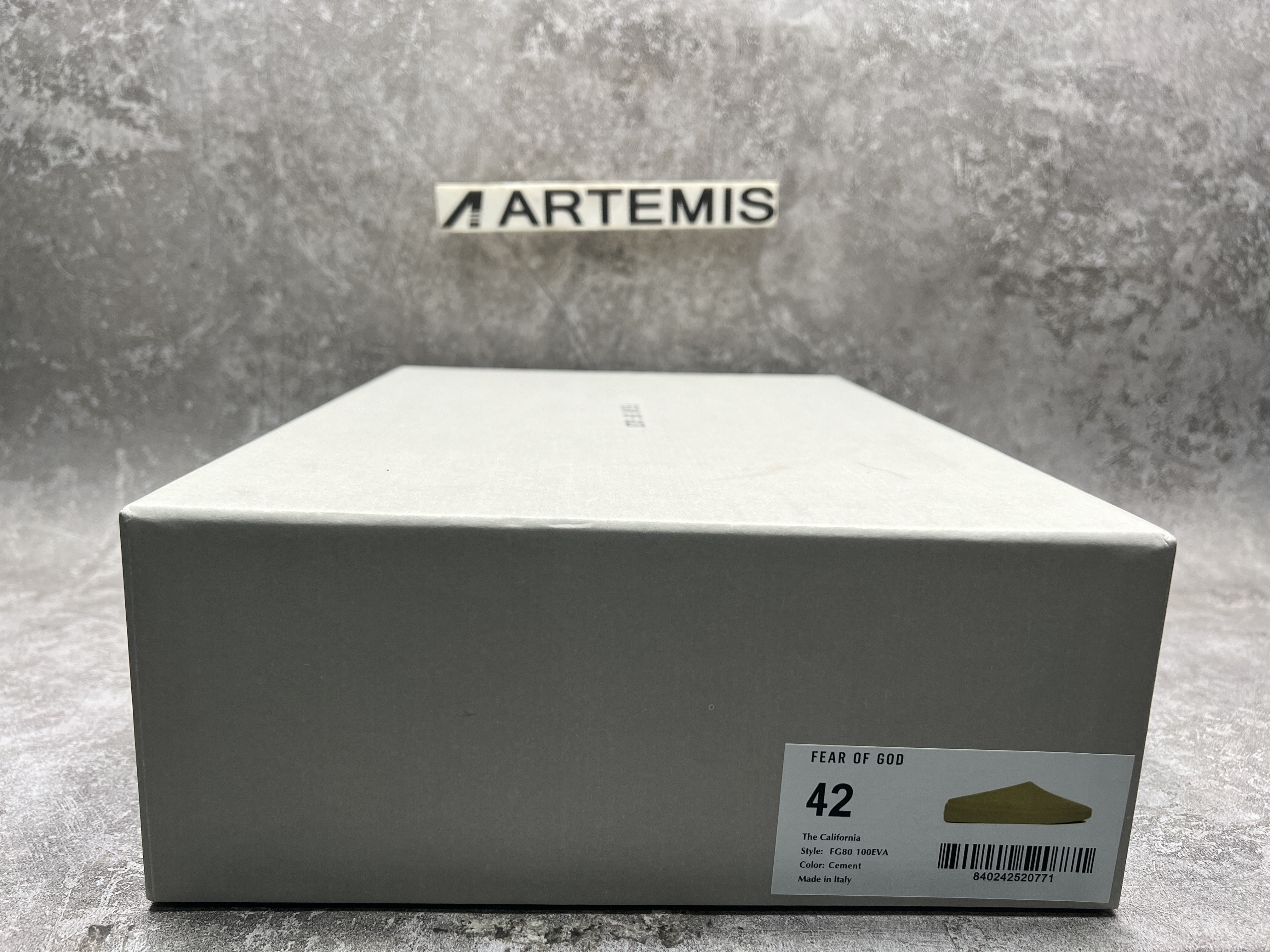 Fear Of God California Backless Slip-On Concrete