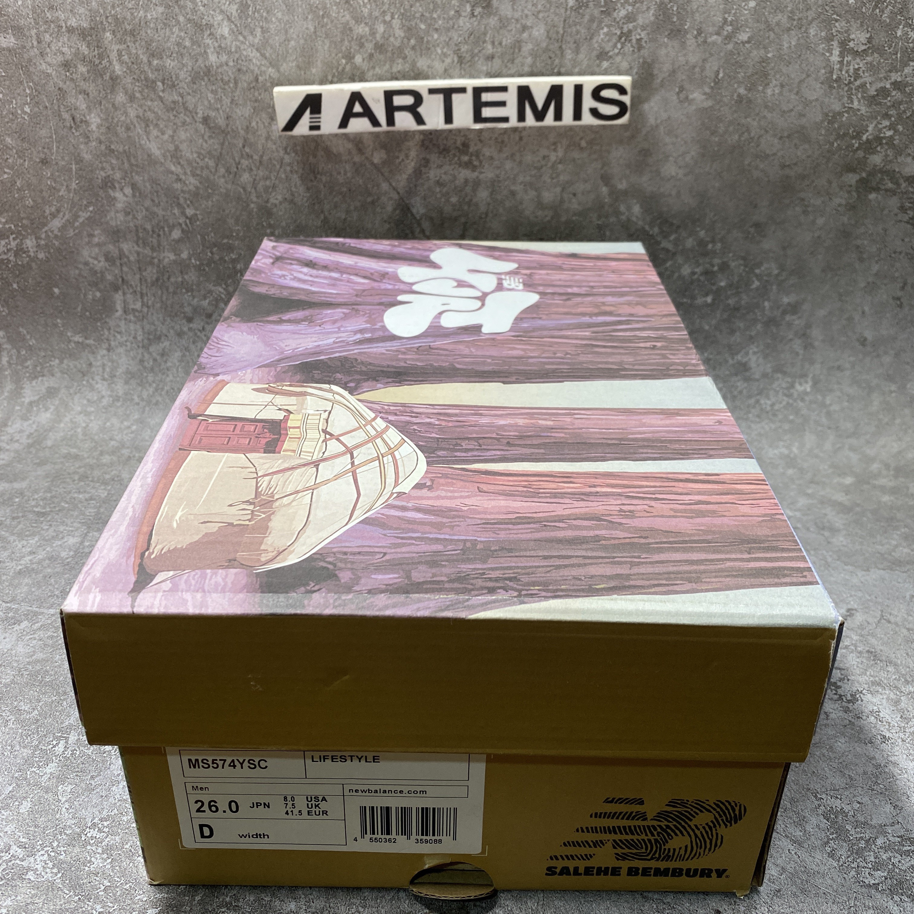 New Balance 574 Salehe Bembury Yurt Shark Skin