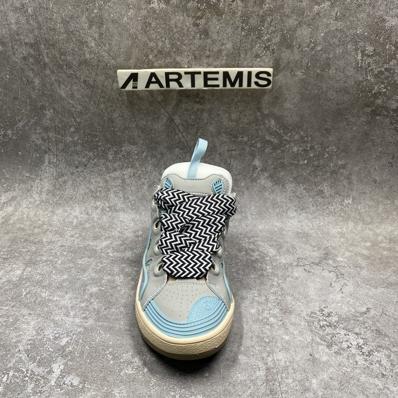 Lanvin Leather Curb Light Blue Gum