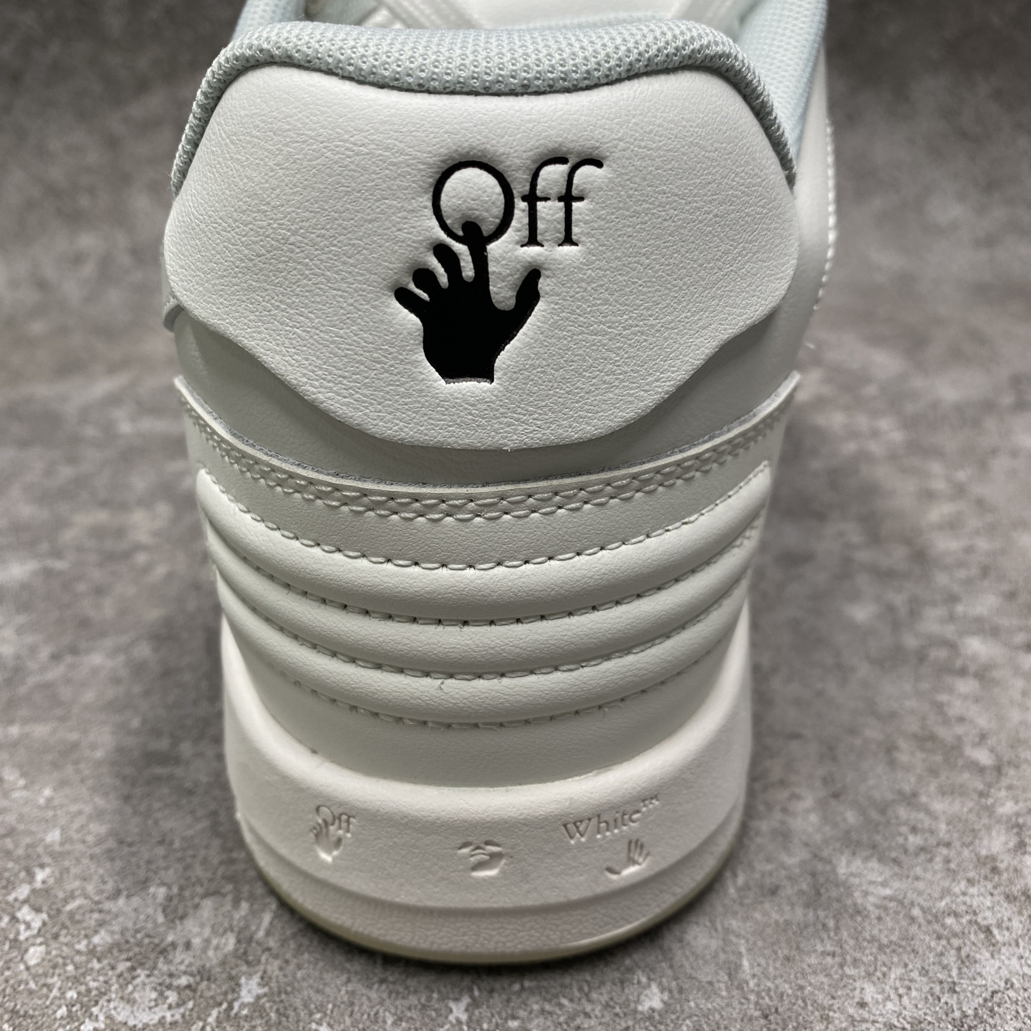 OFF-WHITE Out Of Office Leisure Sneakers Black White